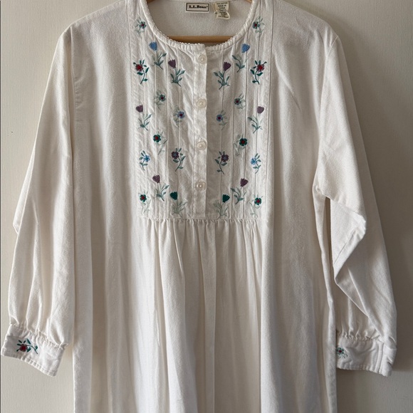 L.L. Bean Other - L.L. BEAN Cotton Flannel Nightgown Dress